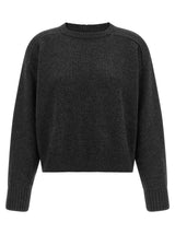 Loulou De Saison Cardigan en Laine Grise