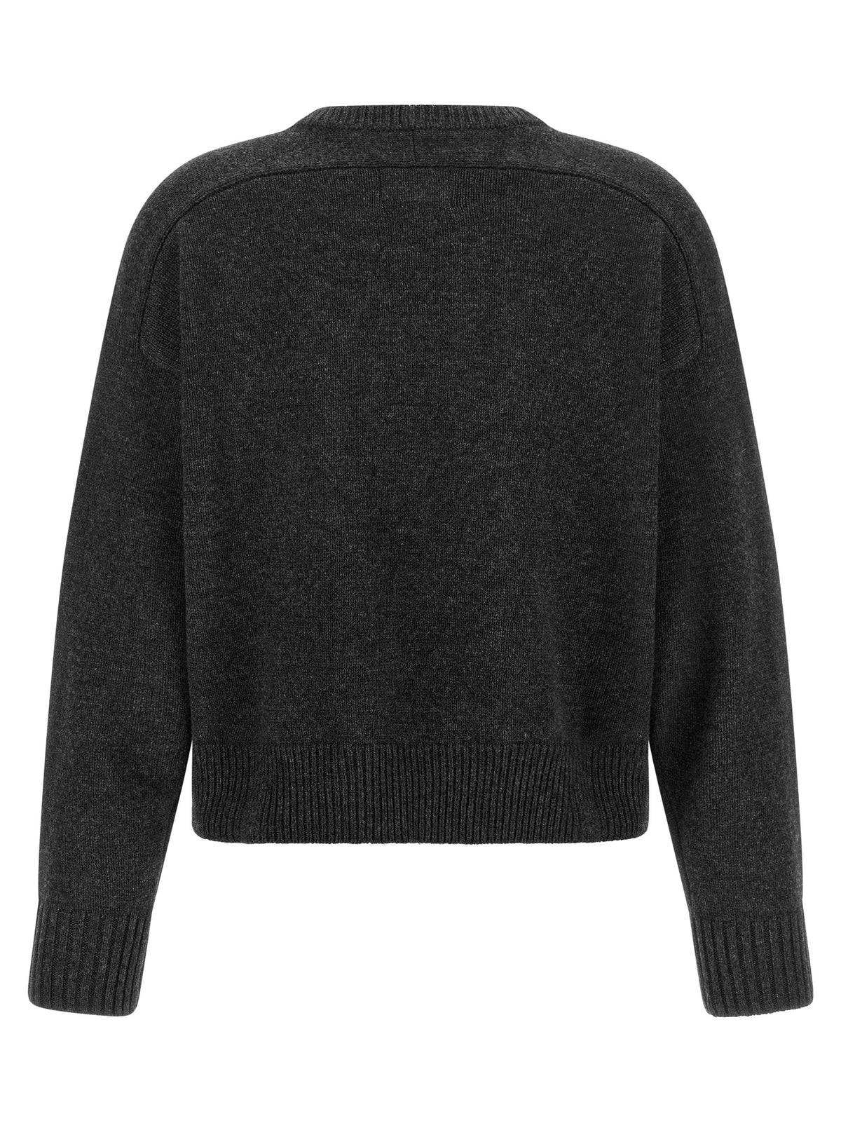 Loulou De Saison Cardigan en Laine Grise
