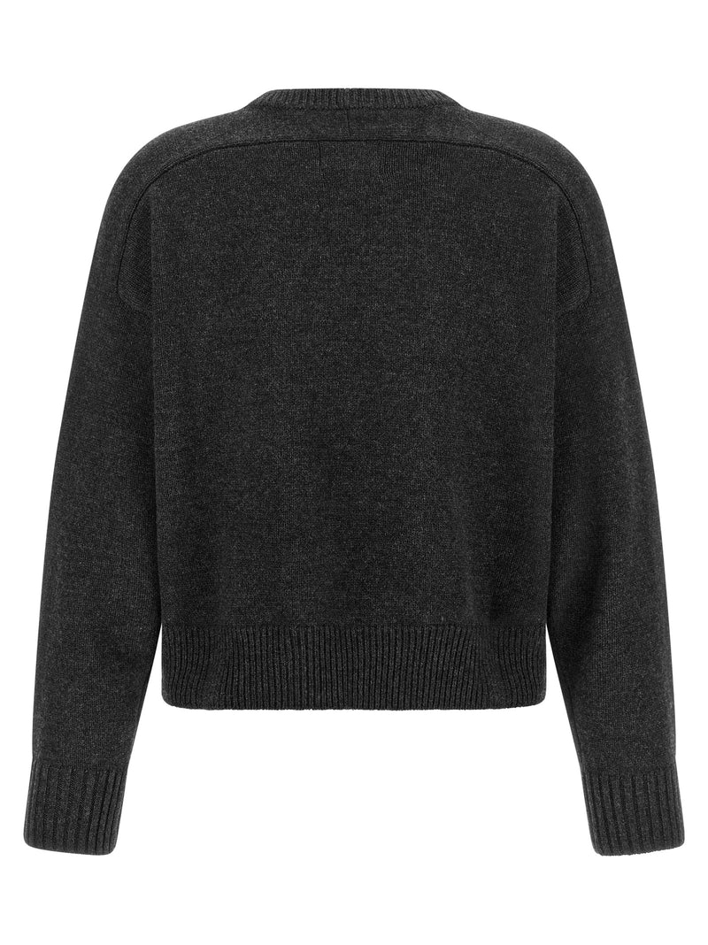 Loulou De Saison Gray Wool Cardigan