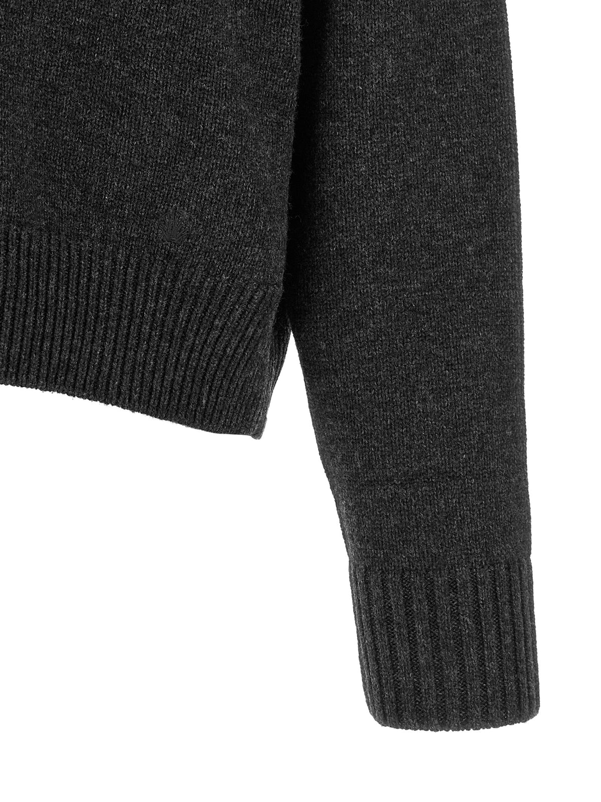 Loulou De Saison Cardigan en Laine Grise