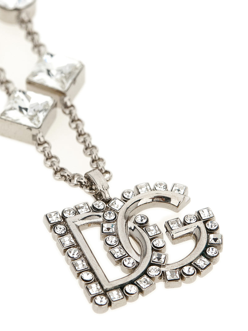 Dolce & Gabbana Silver Brass Necklace