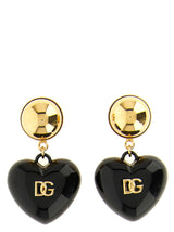 Boucles d'oreilles Dolce & Gabbana en laiton noir