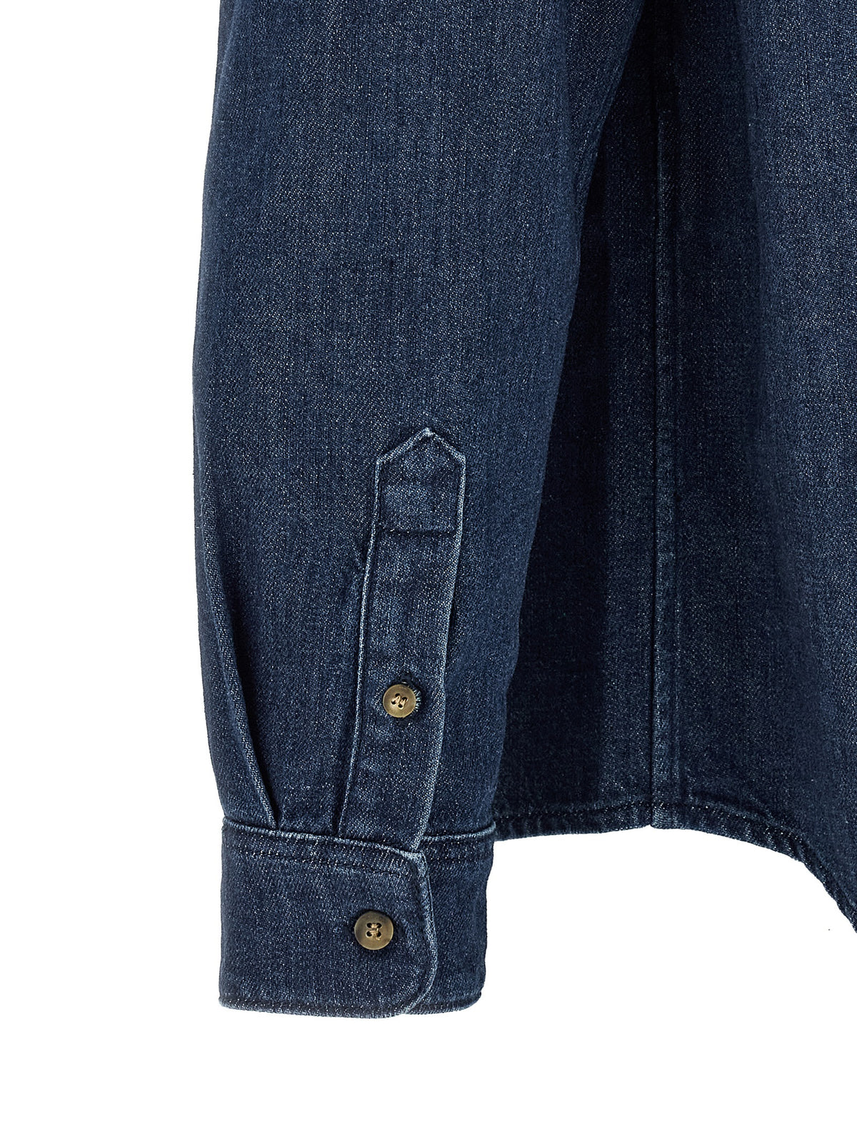 Chemisier en coton bleu A.P.C.