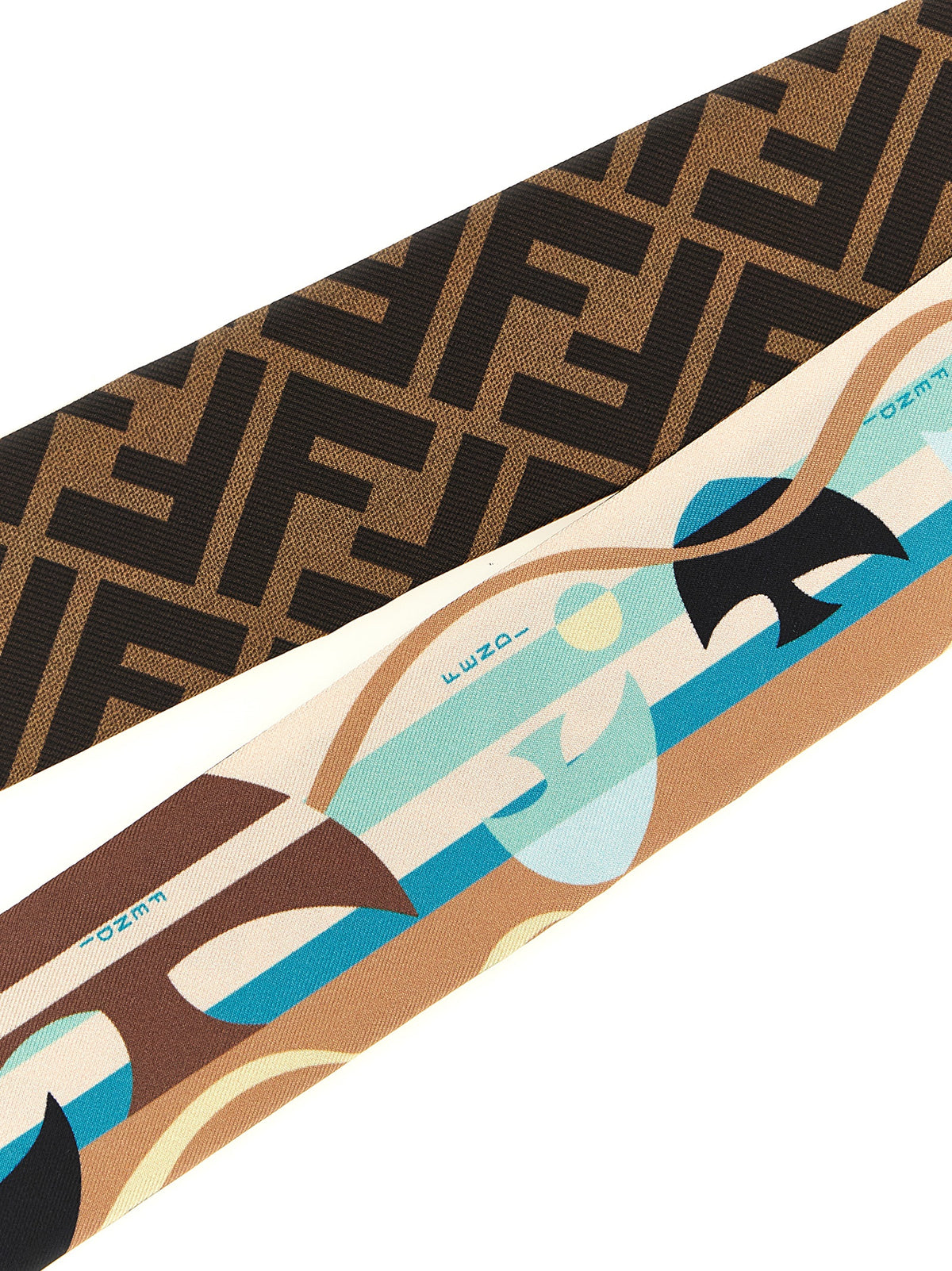 Foulard en soie multicolore Fendi