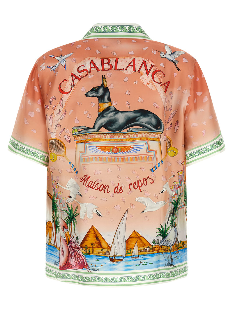 Casablanca Multicolor Silk Blouse