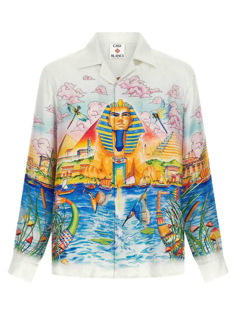 Casablanca Multicolor Silk Blouse