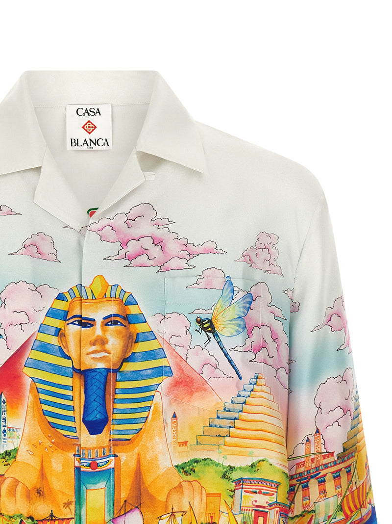 Casablanca Multicolor Silk Blouse