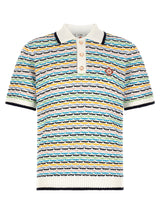 Polo Casablanca en coton multicolore