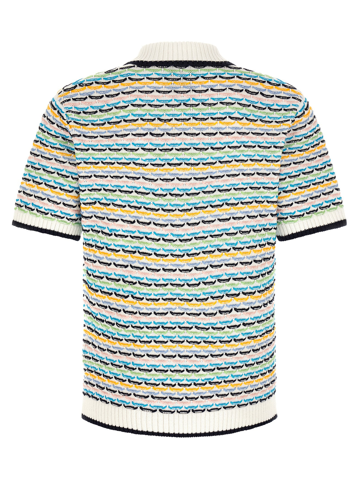 Polo Casablanca en coton multicolore