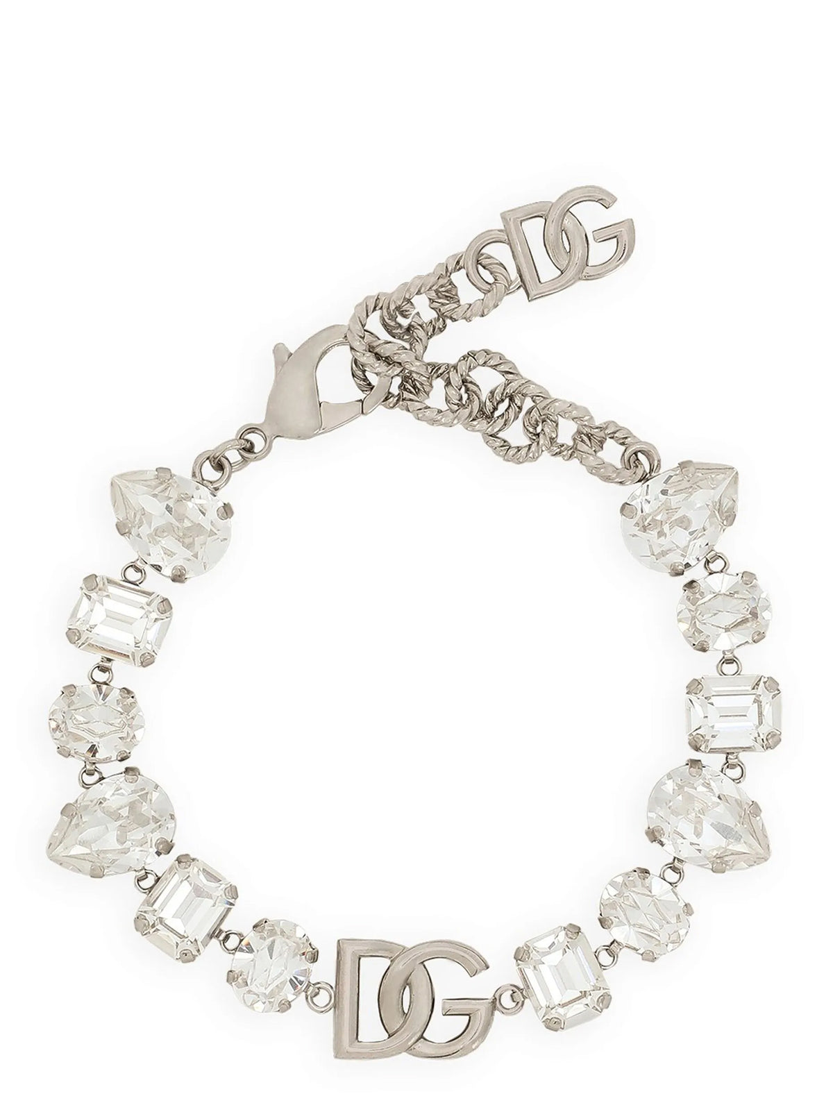 Bracelet Dolce & Gabbana en laiton argenté