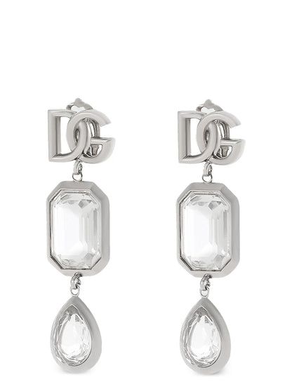 Dolce & Gabbana Silver Brass Earrings