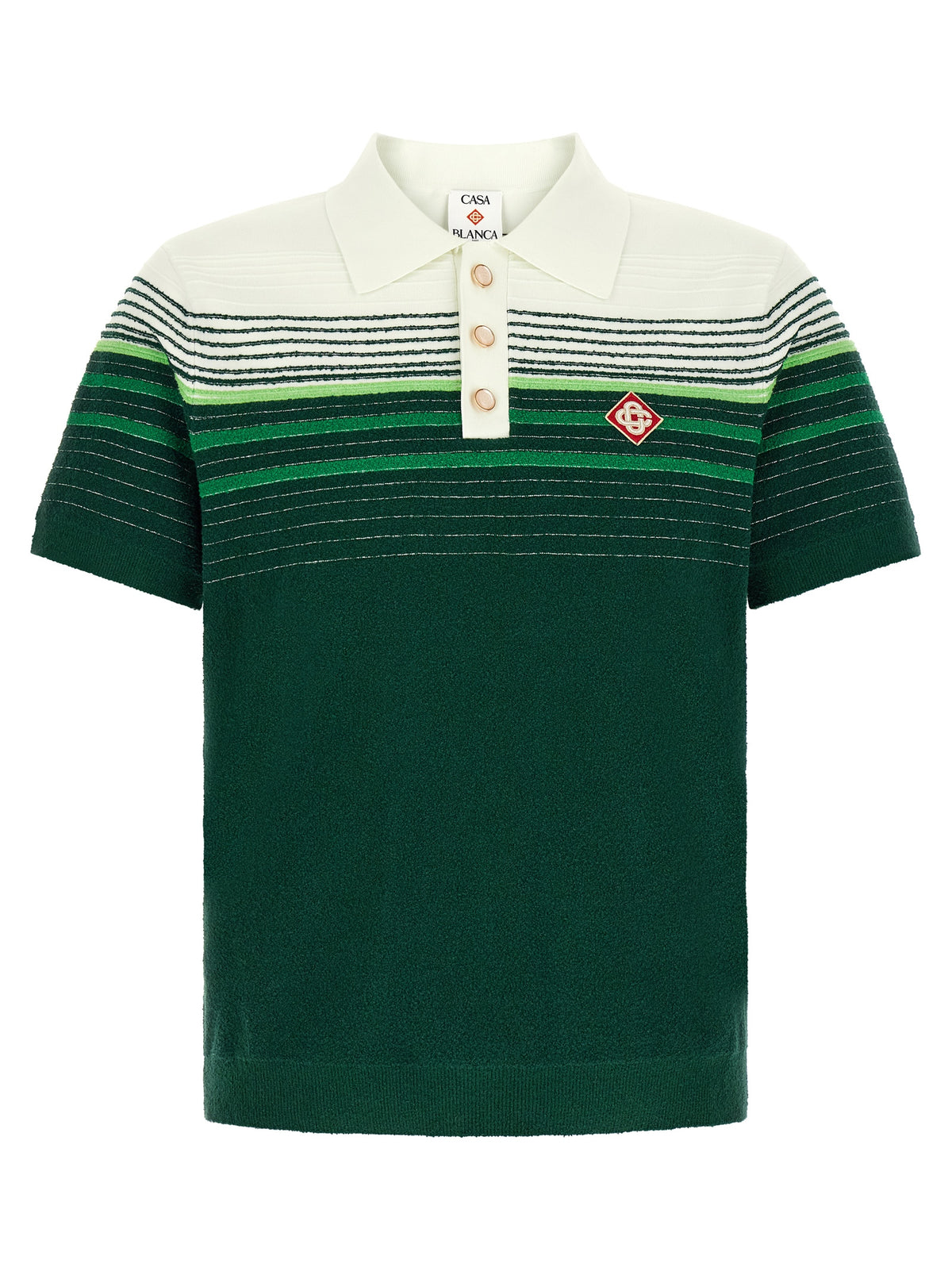 Polo Casablanca bicolore en coton