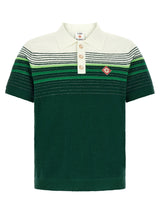 Polo Casablanca bicolore en coton