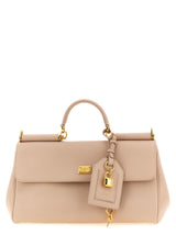 Sac à main en cuir multicolore Dolce & Gabbana