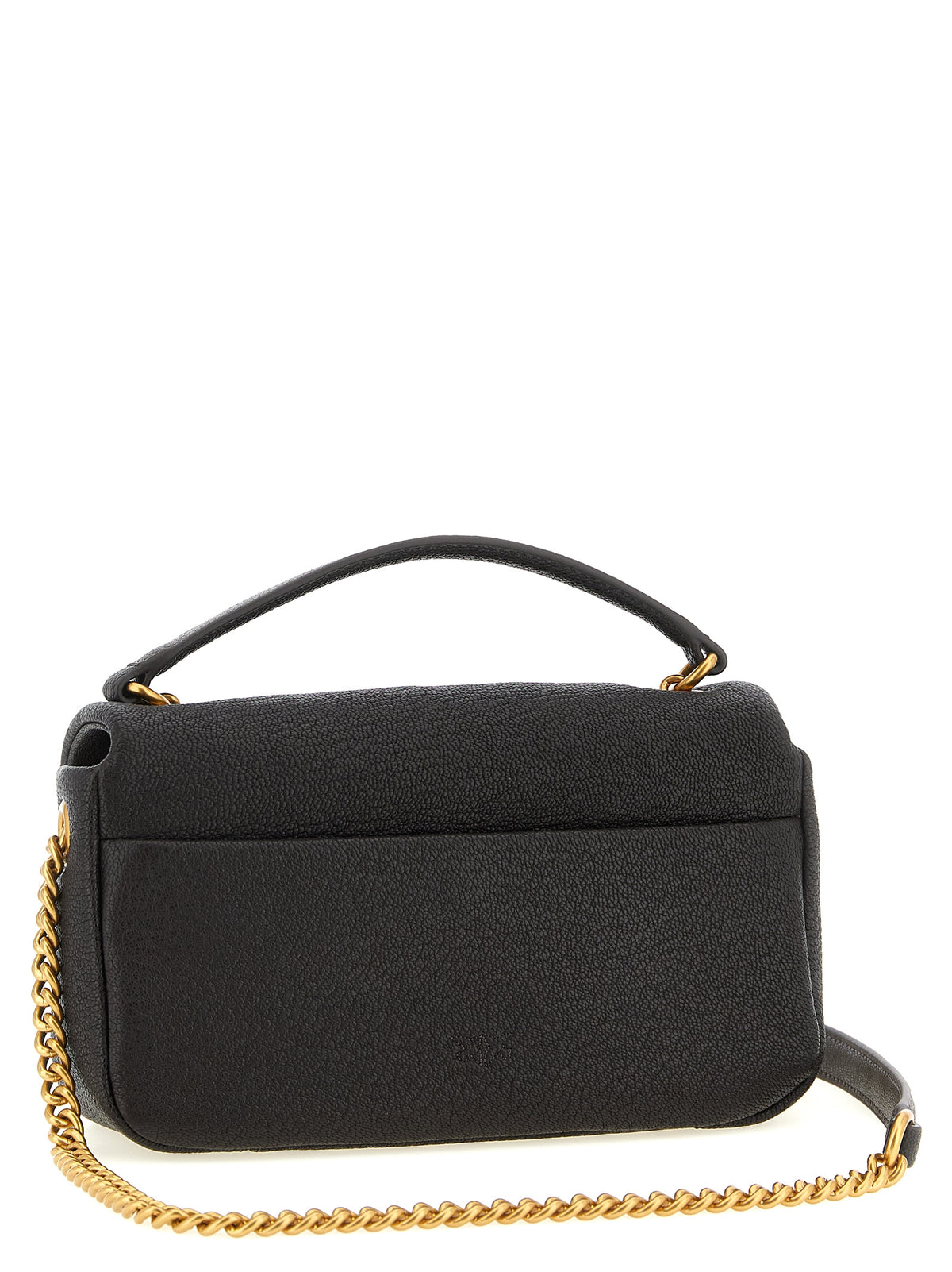 Sac bandoulière PINKO en cuir d'agneau marron