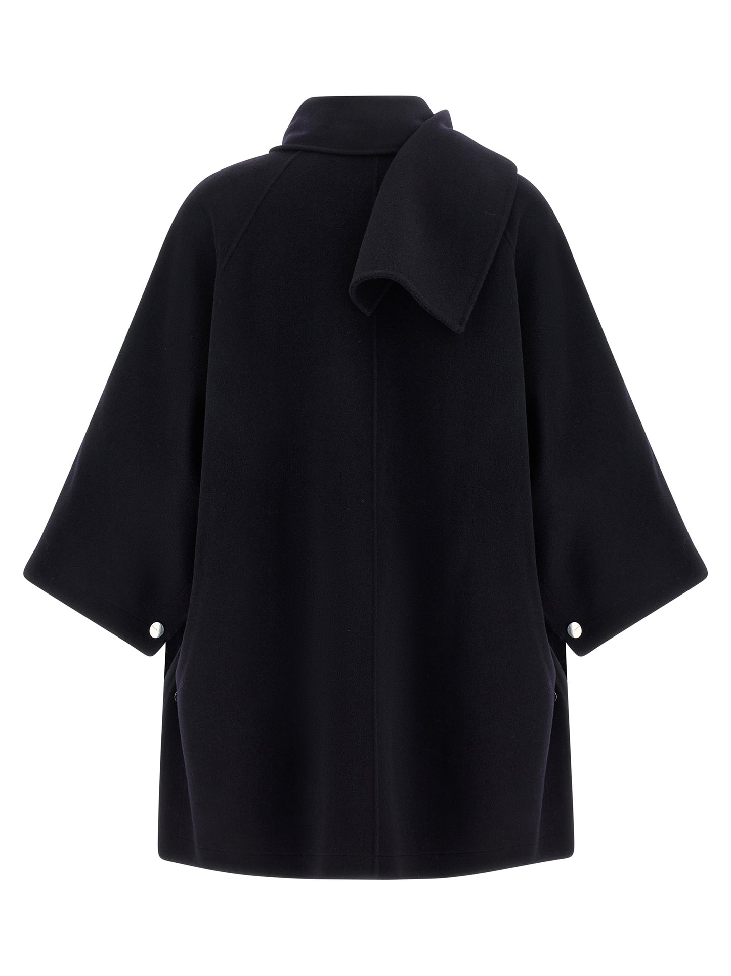 PINKO Blue Wool Coat