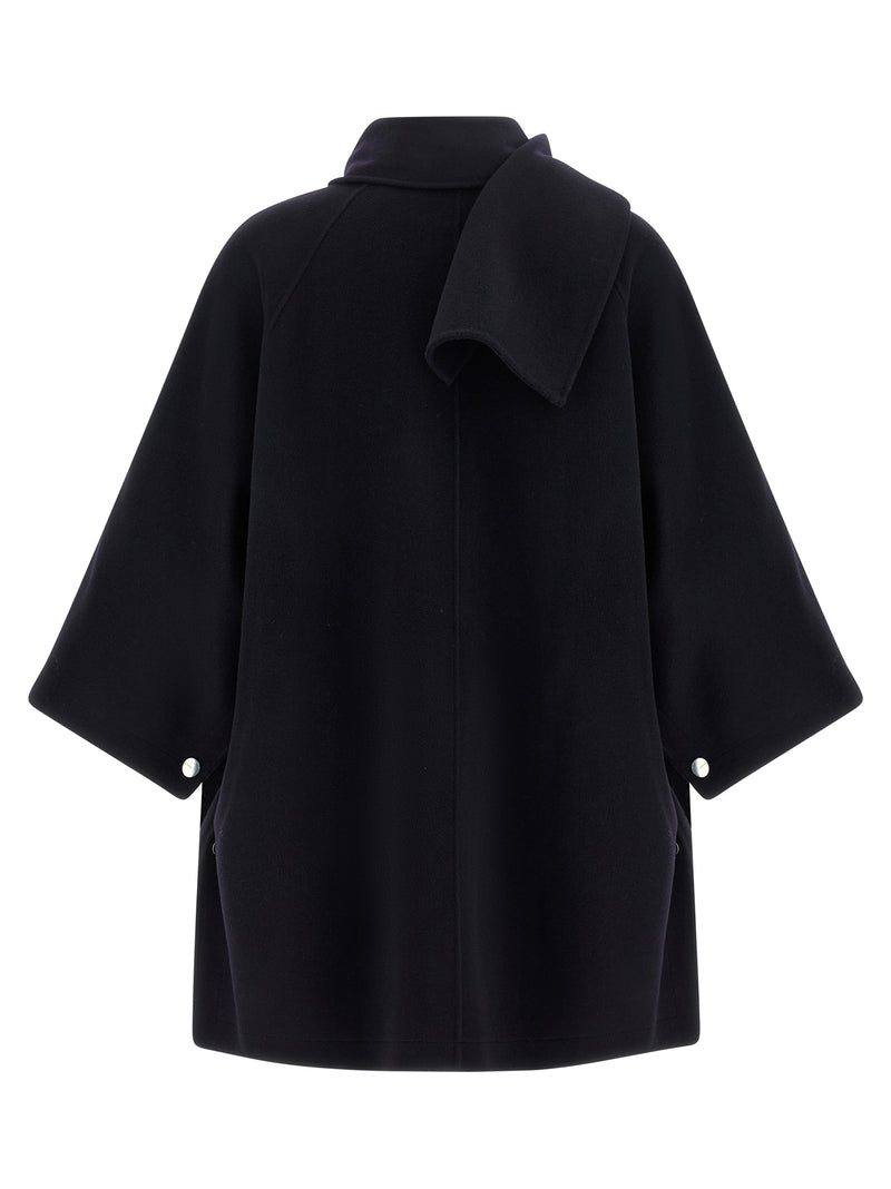 PINKO Blue Wool Coat