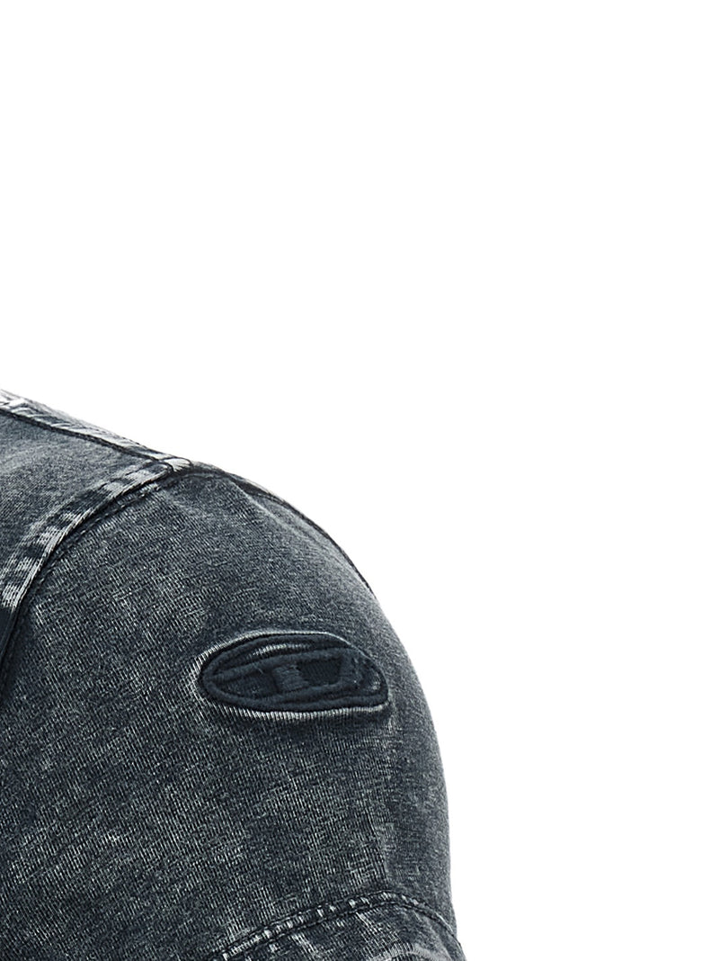Diesel Gray Cotton T-Shirt