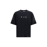 Off-White Black Cotton T-Shirt