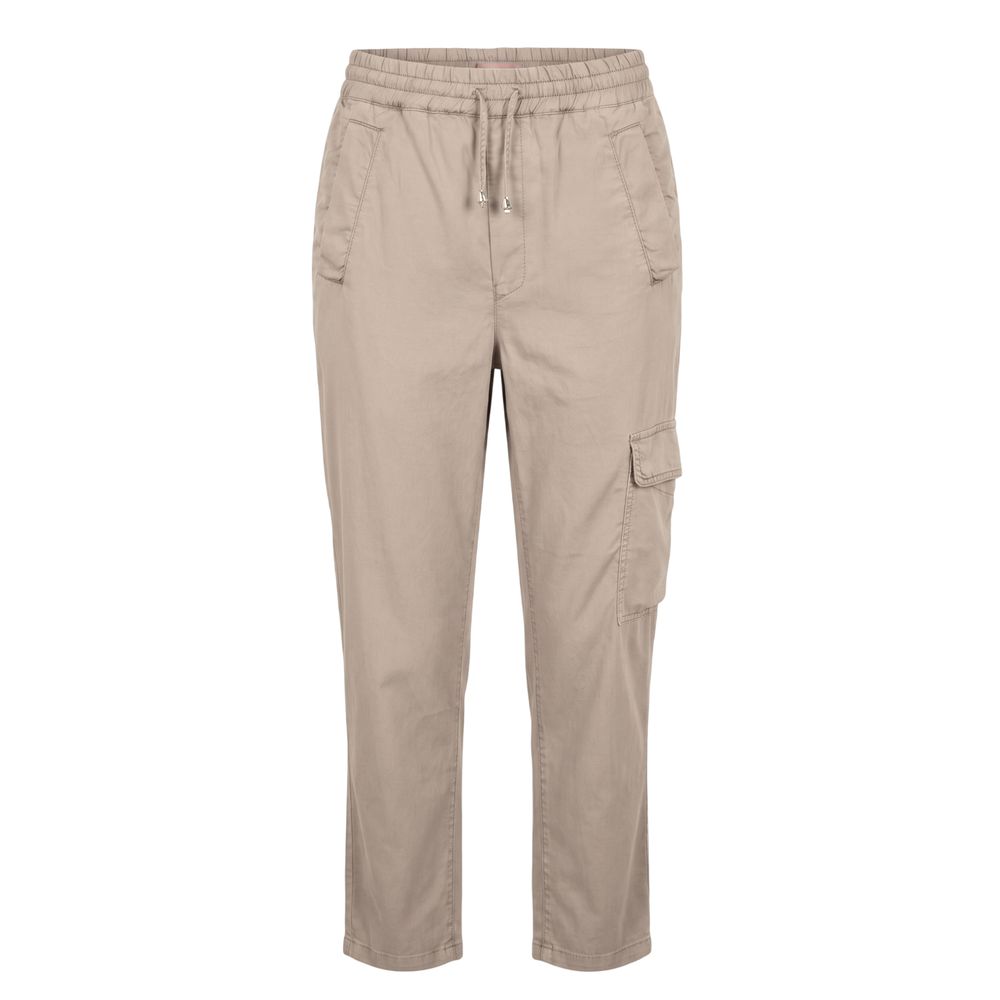 Trussardi Jeans Pantalon Femme Beige en Lyocell