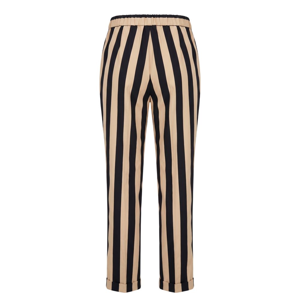 Pantalon femme Trussardi Jeans noir en viscose