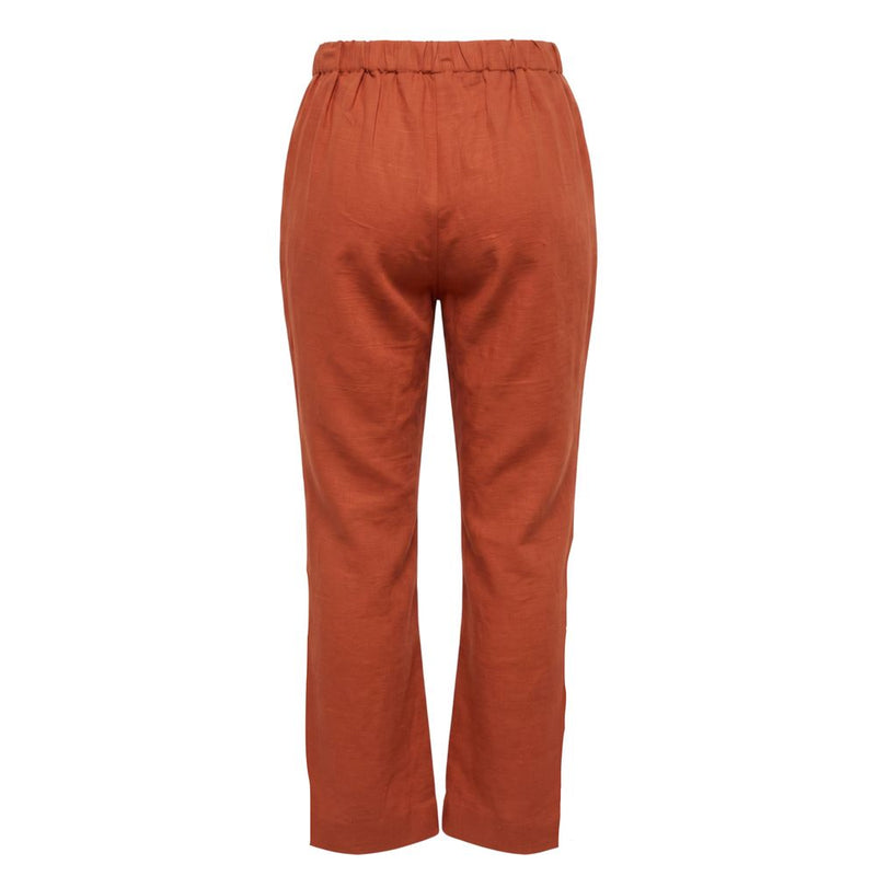 Trussardi Jeans Brown Viscose Women Pant