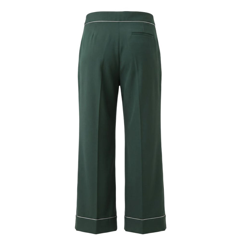 Trussardi Jeans Green Polyester Women Pants