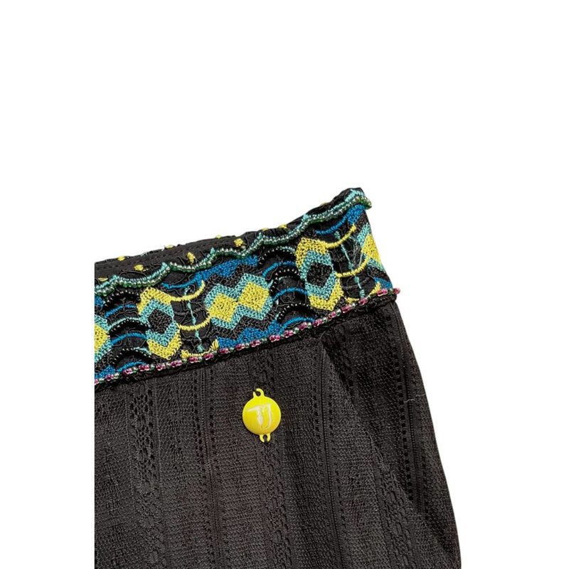 Trussardi Jeans Black Polyamide Women Pants