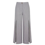 Pantalon gris en polyester pour femme Trussardi Jeans