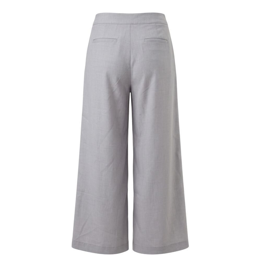 Pantalon gris en polyester pour femme Trussardi Jeans