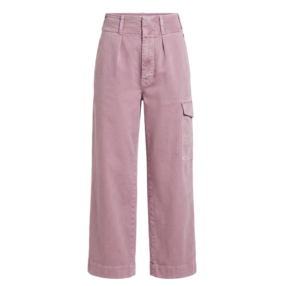 Pantalon Femme Trussardi Jeans Coton Violet