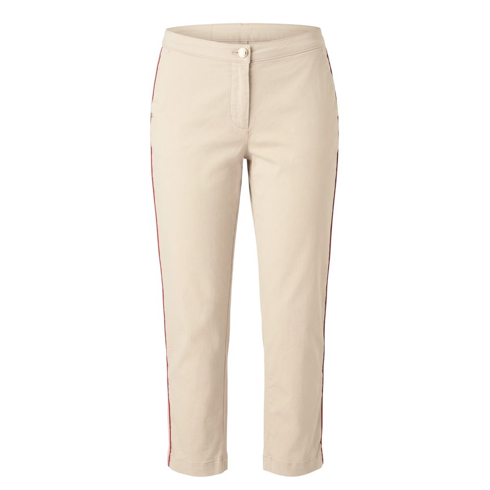 Pantalon Femme Trussardi Jeans Coton Beige