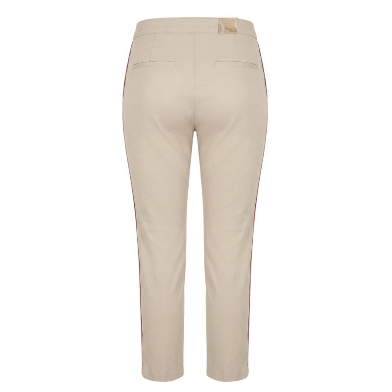 Trussardi Jeans Beige Cotton Women Pants
