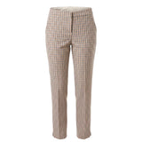 Pantalon blanc en coton pour femme Trussardi Jeans