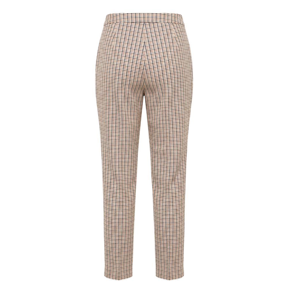 Pantalon blanc en coton pour femme Trussardi Jeans