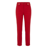 Pantalon rouge en polyester Trussardi Jeans pour femme