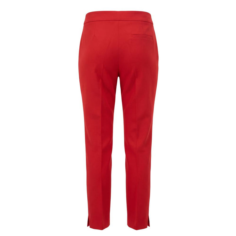 Trussardi Jeans Red Polyester Women Pant