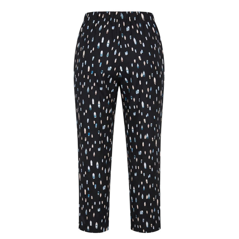 Trussardi Blue Cotton Women Pants