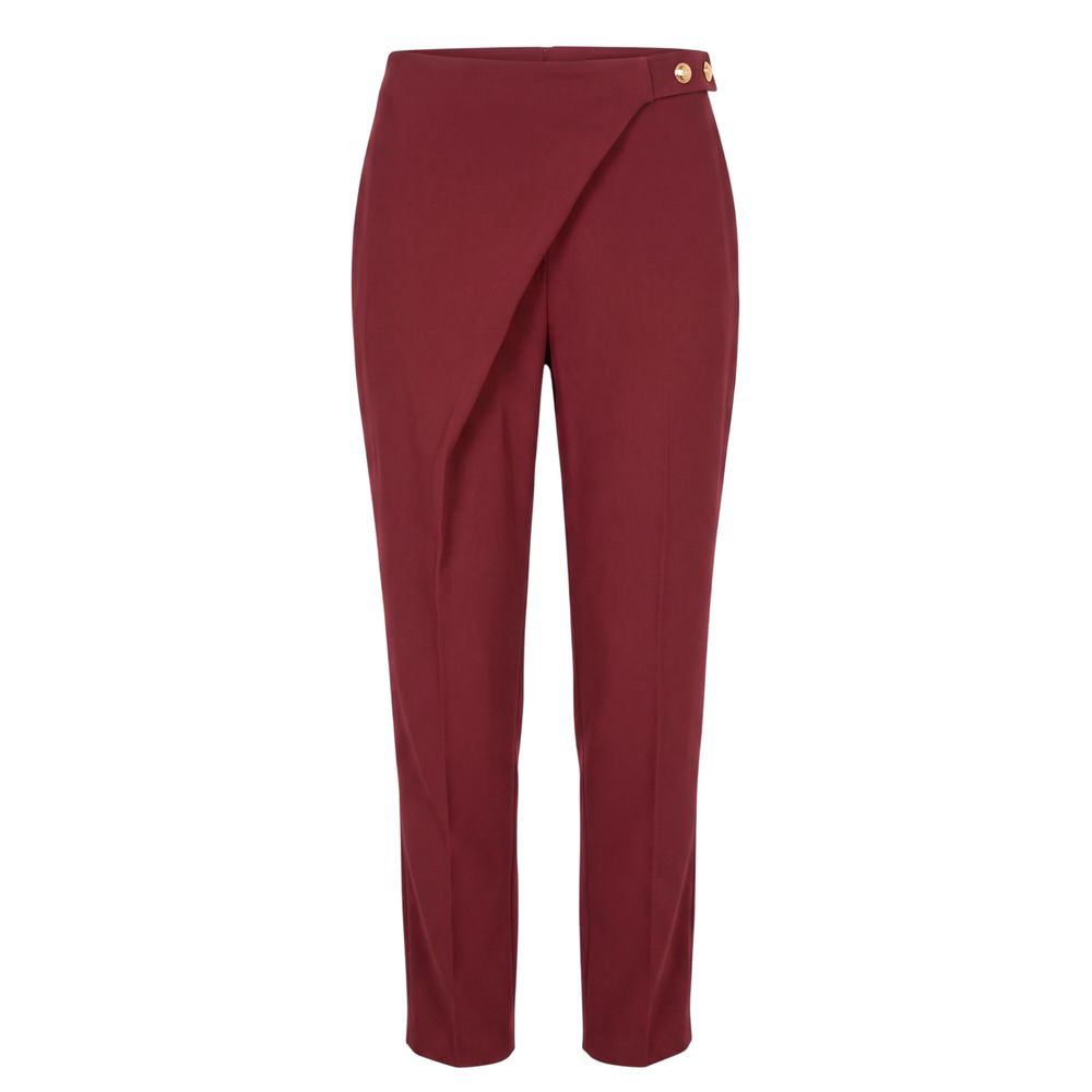 Pantalon Trussardi Jeans rouge en polyester pour femme