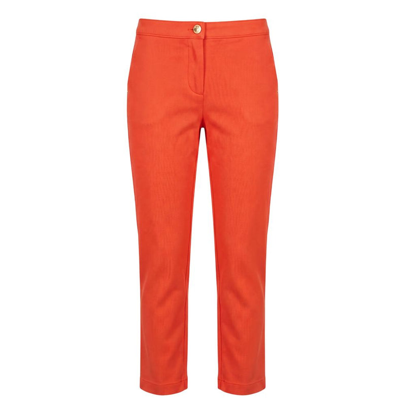 Trussardi Jeans Orange Cotton Women's Pant