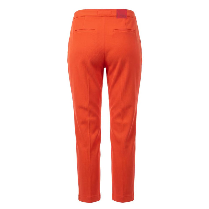 Trussardi Jeans Orange Cotton Women's Pant