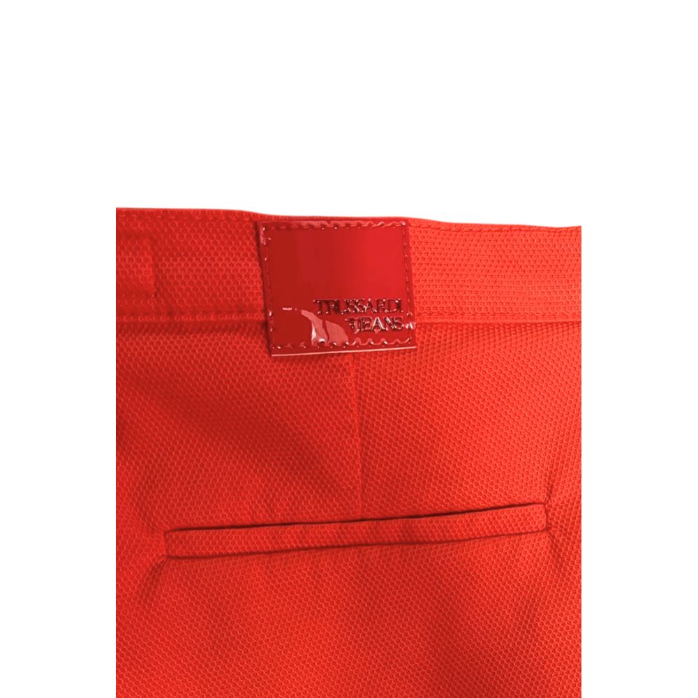 Pantalon Femme Trussardi Jeans Coton Orange