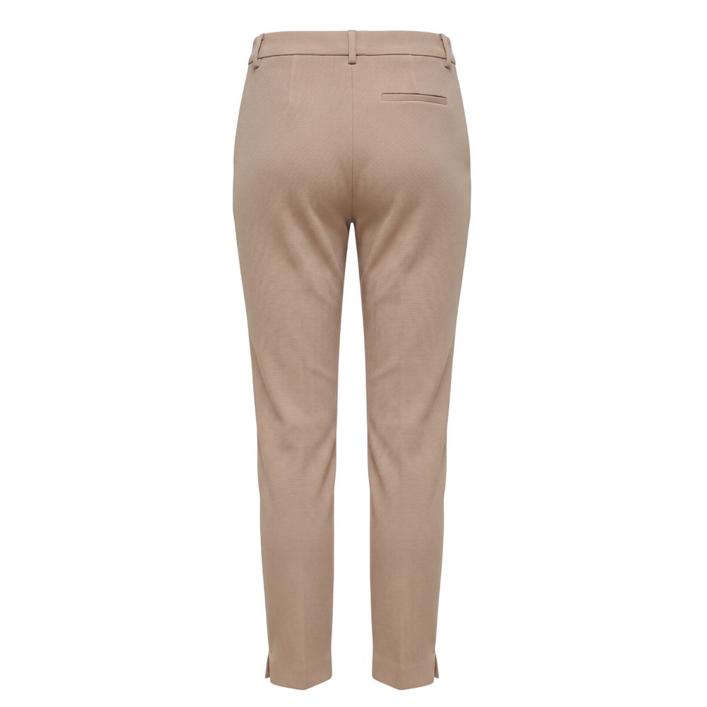 Pantalon femme Trussardi en viscose beige