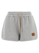 Shorts bermudas Fendi en coton gris
