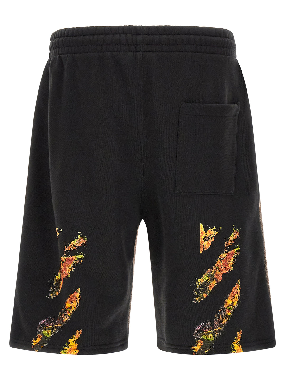 Shorts Bermudas en coton multicolore Off-White