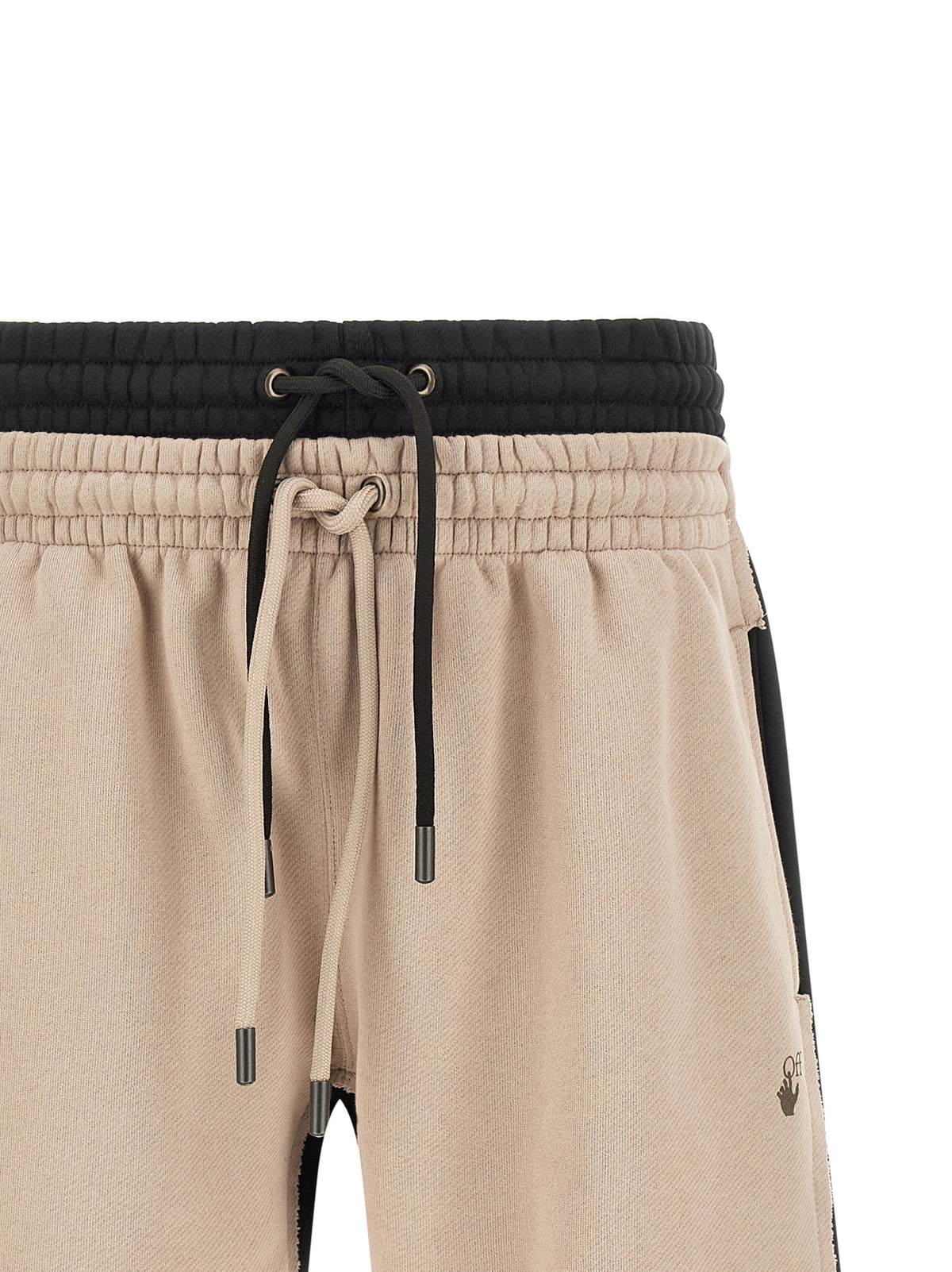 Shorts Bermudas en coton multicolore Off-White