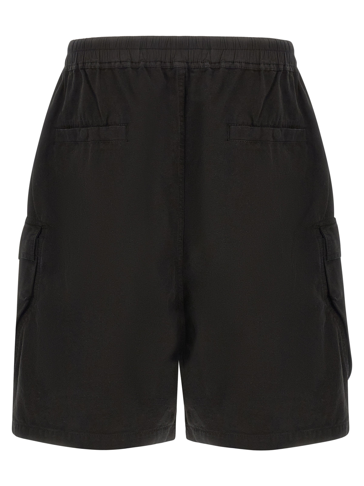 DRKSHDW Black Cotton Bermuda Shorts