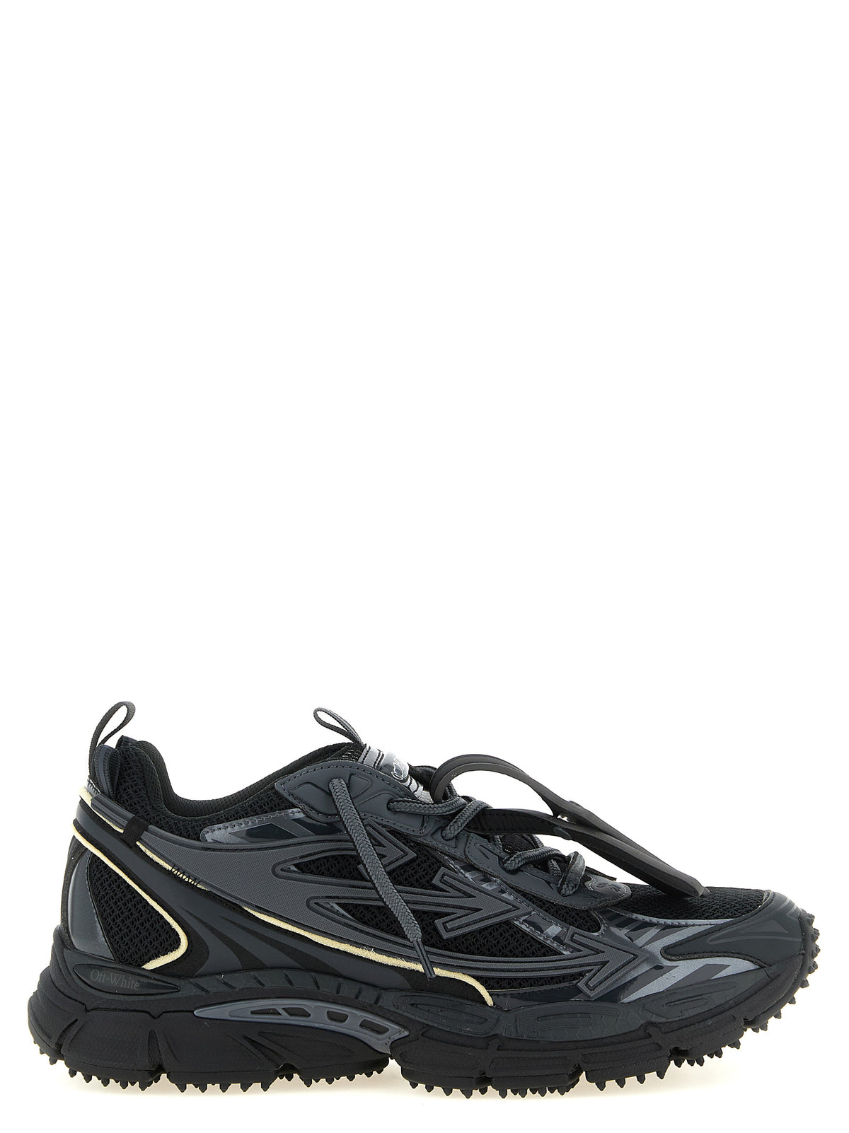 Baskets athlétiques Off-White en polyéthylène noir
