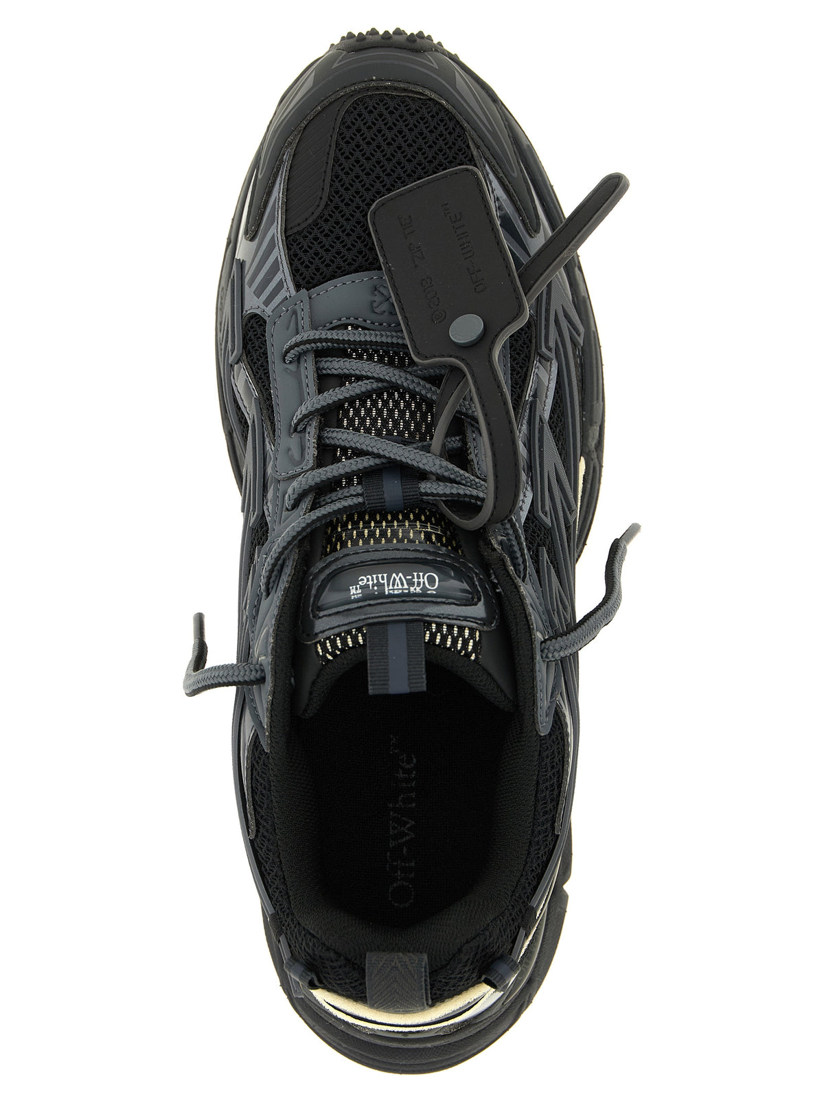 Baskets athlétiques Off-White en polyéthylène noir