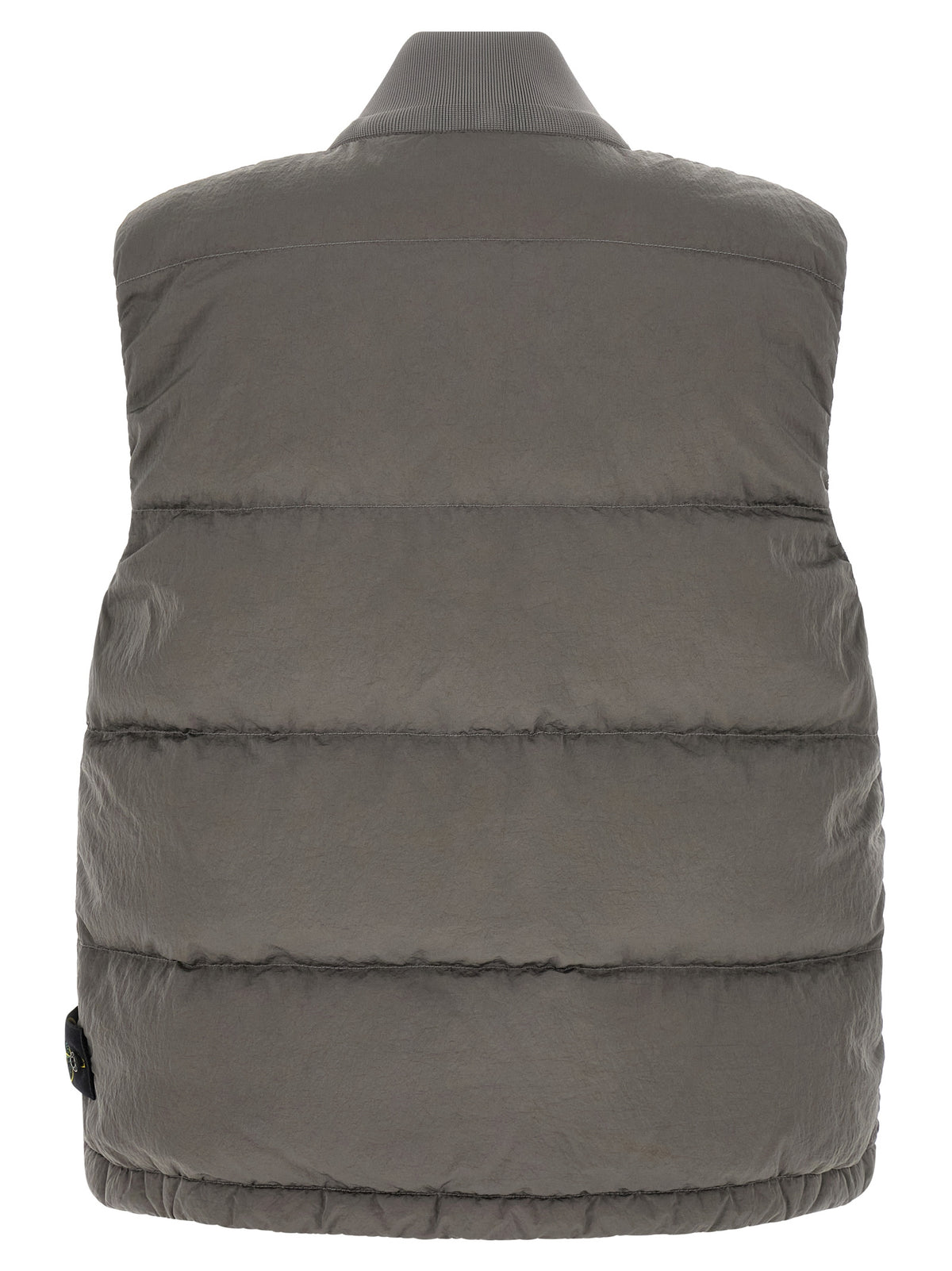 Stone Island Gilet Sans Manches Gris en Polyamide